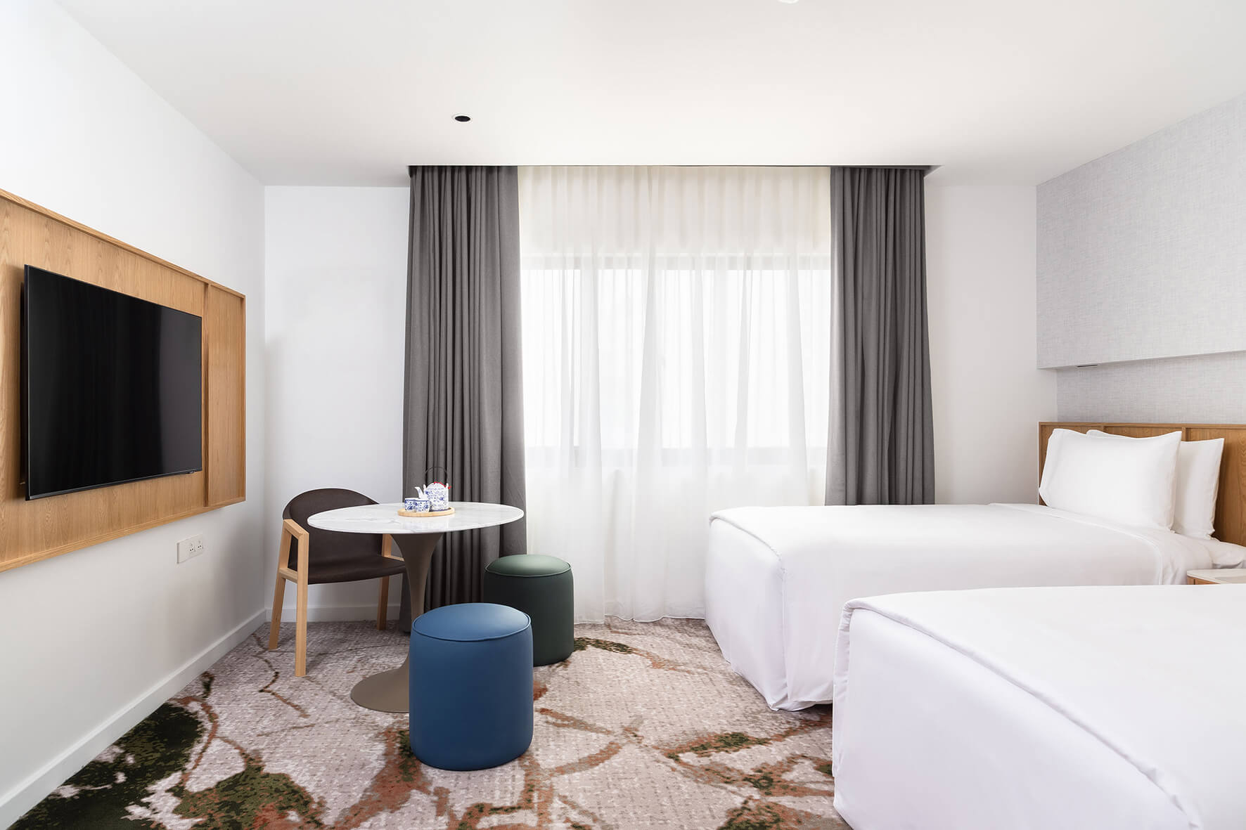 F Merdeka Twin Room (KLCC view)